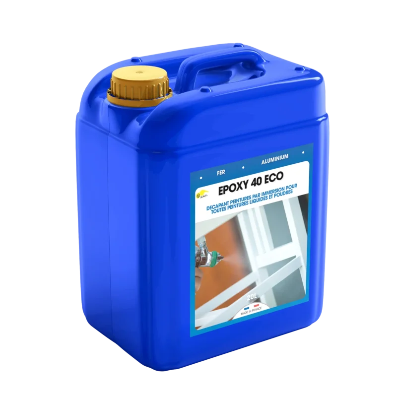 Epoxyverfafbijtmiddel door onderdompeling