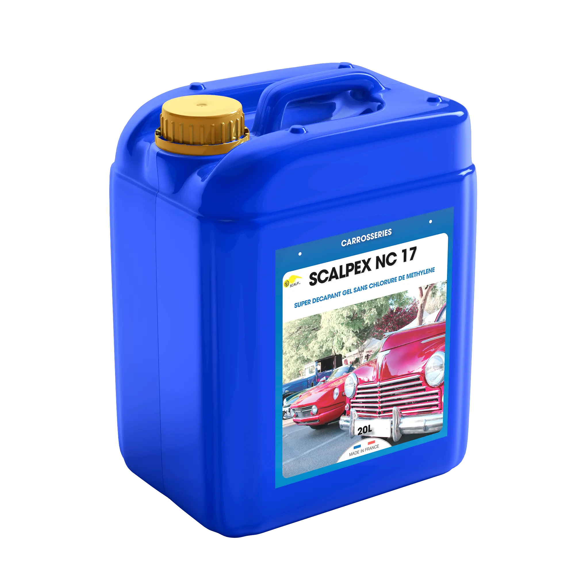SCALPEX NC17 Gel voor het afbijten van carrosserieën