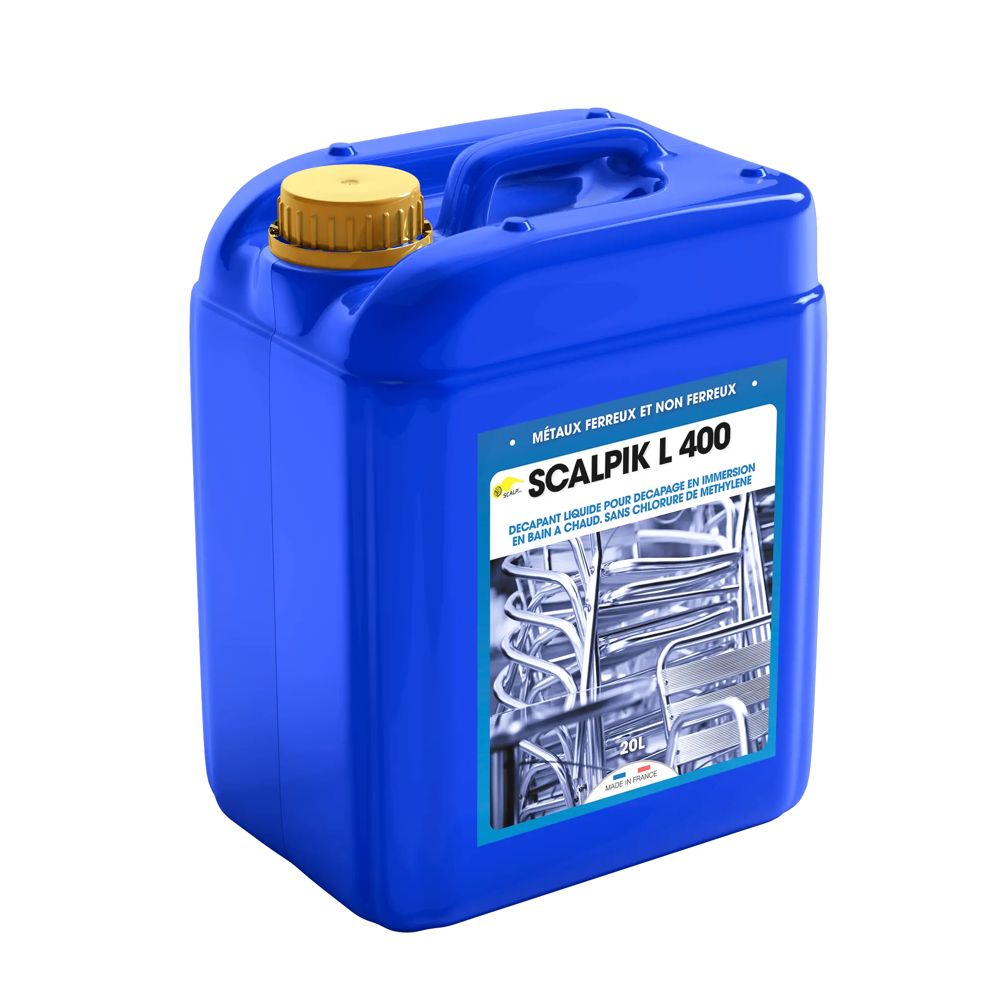 SCALPIK L 400 Ontlakken door onderdompeling in een warm bad