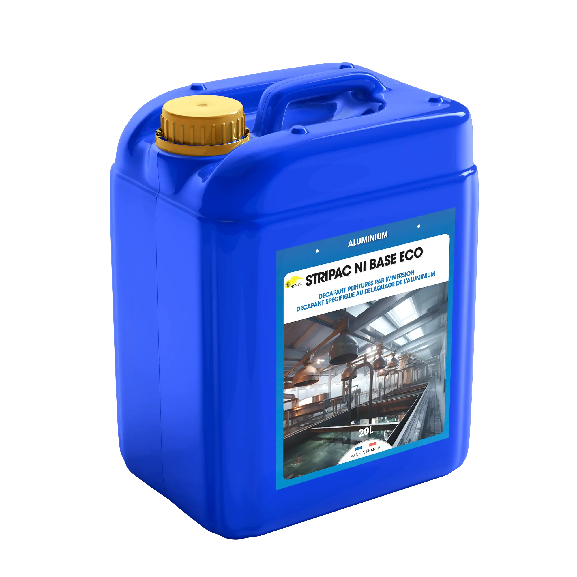 STRIPAC NI BASE ECO Ontlakmiddel voor aluminium door onderdompeling