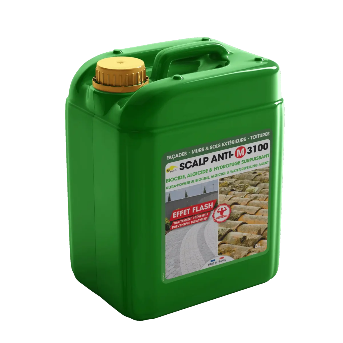 Tegen groene aanslag en waterafstotend