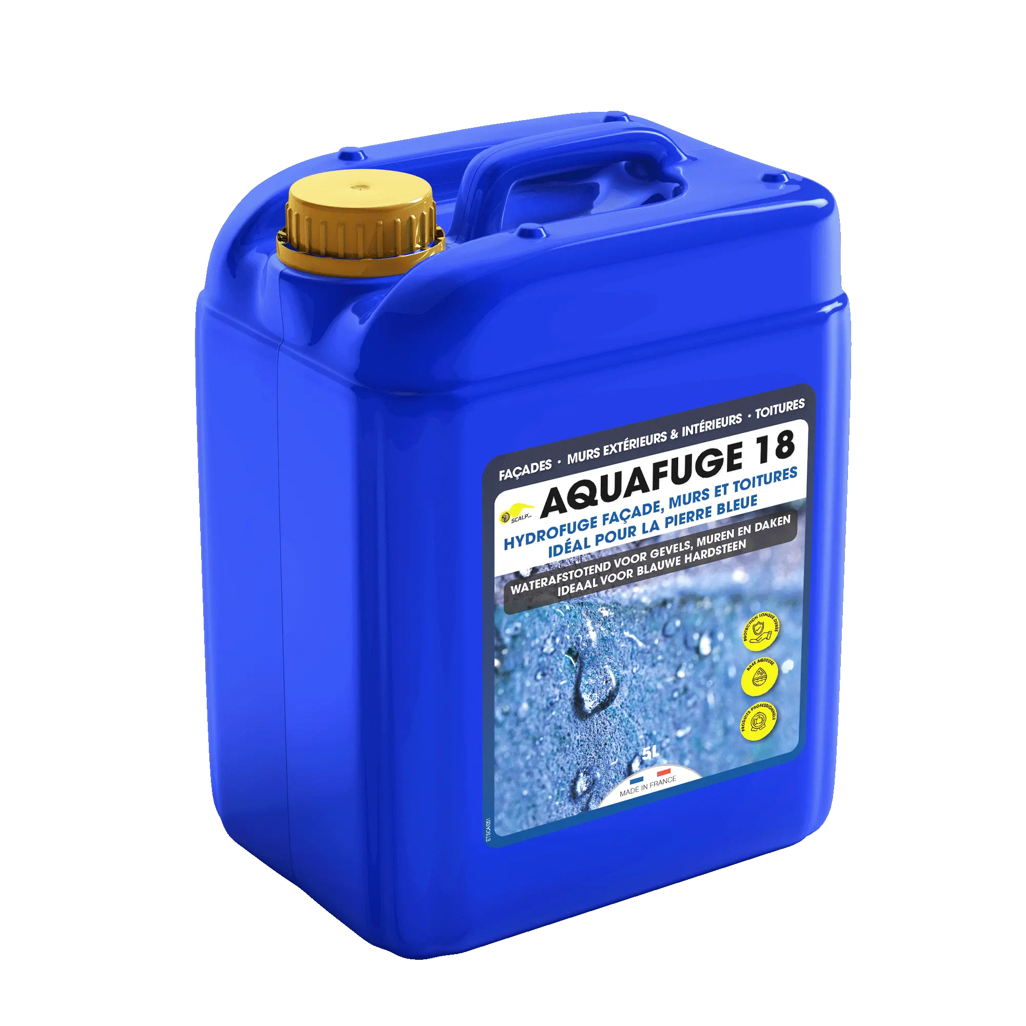 aquafuge 18 Kleurloze waterafstotende behandeling speciaal voor blauwe steen