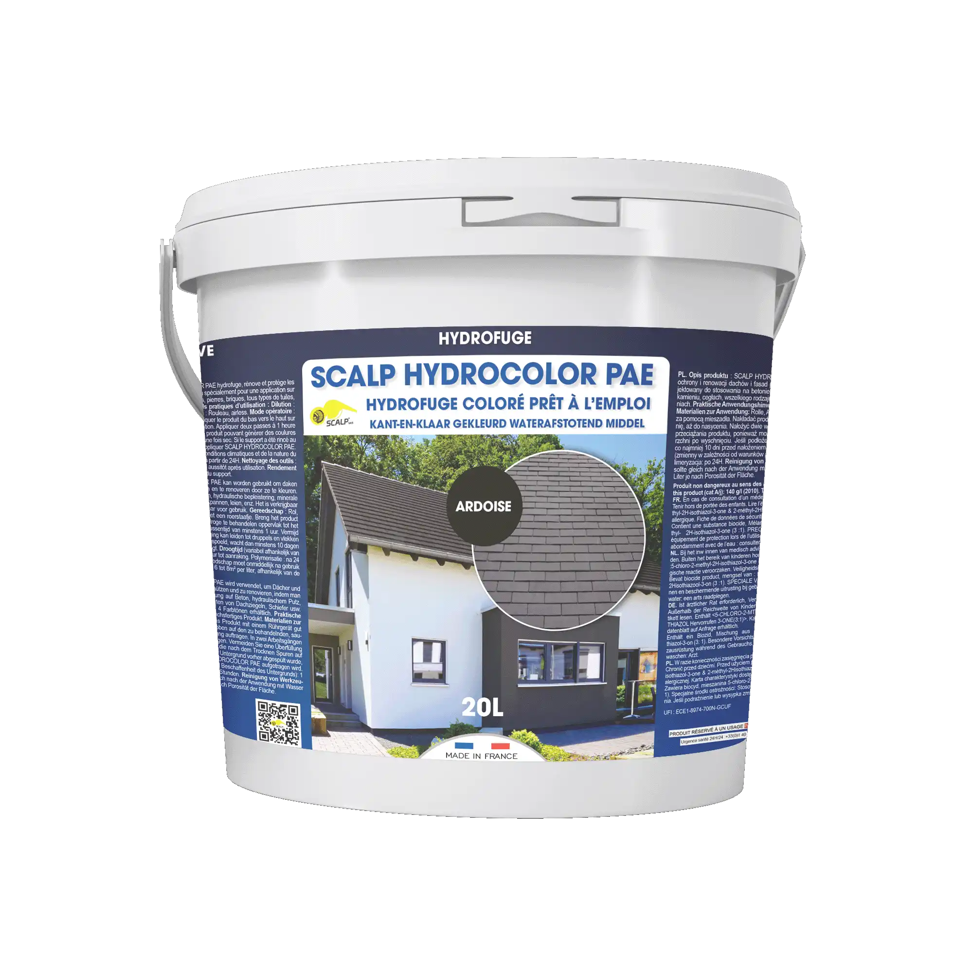 hydrocolor pae Gebruiksklare gekleurde waterafstotende coating