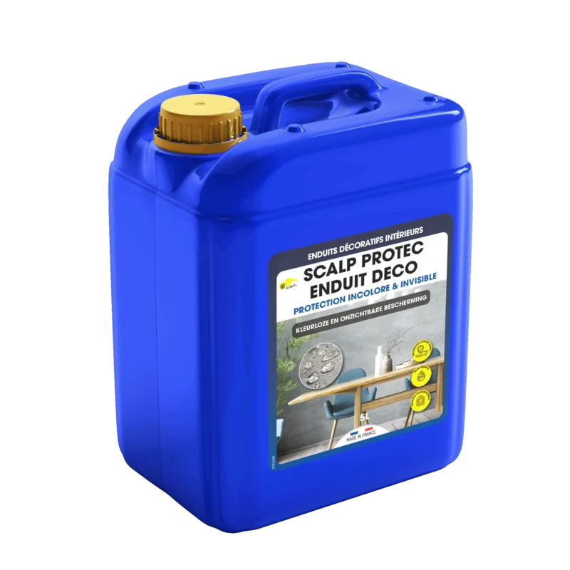 Kleurloze waterafstotende coating voor binnenmuurpleister