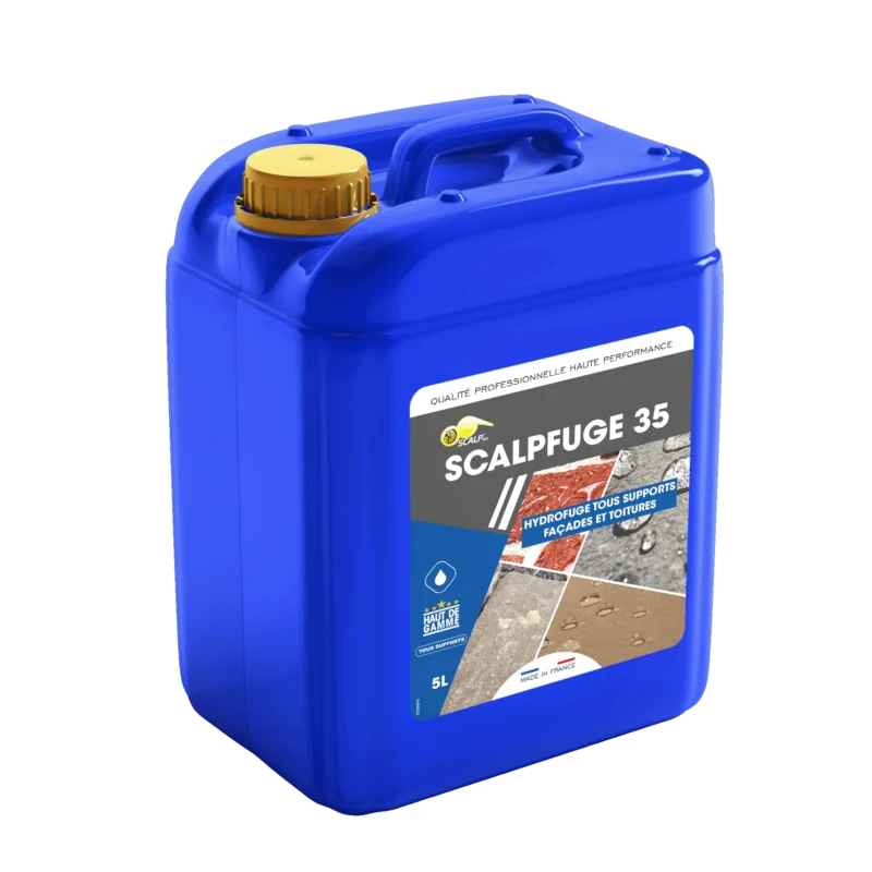 Kleurloze waterafstotende coating voor daken en gevels