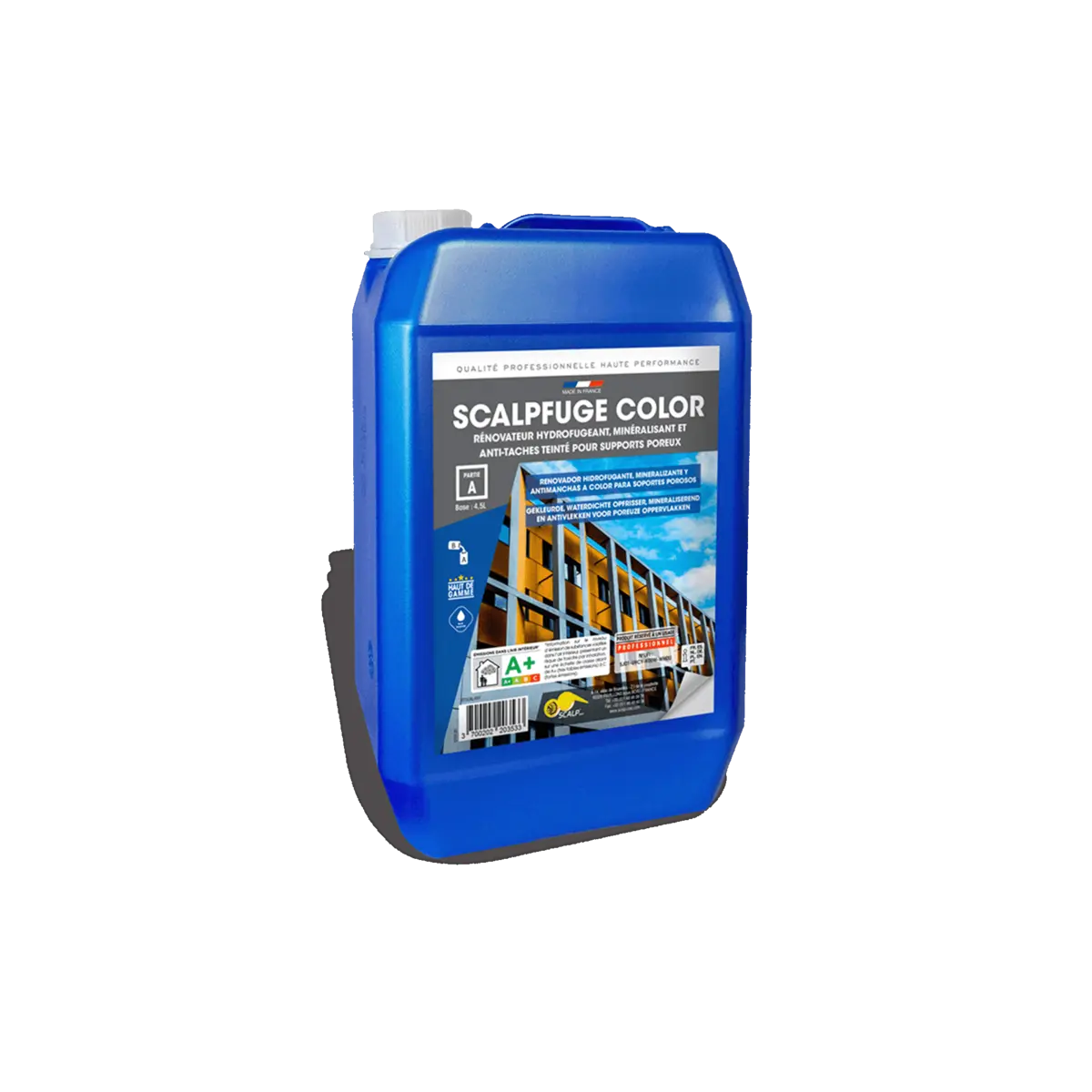 Gekleurde waterafstotende coating voor daken