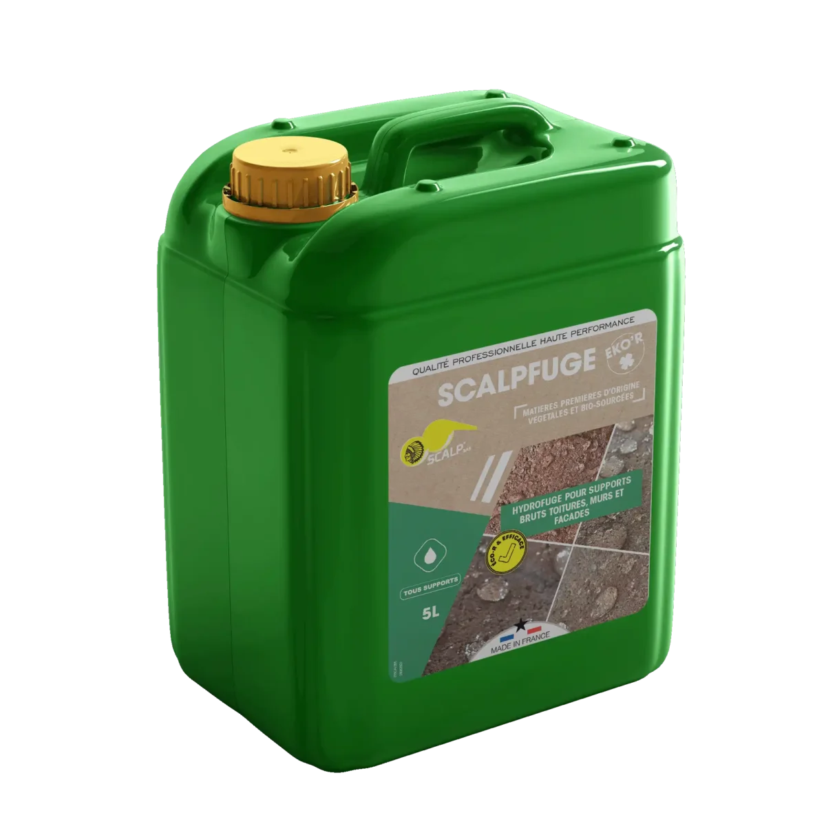 Waterafstotende bescherming op plantaardige basis