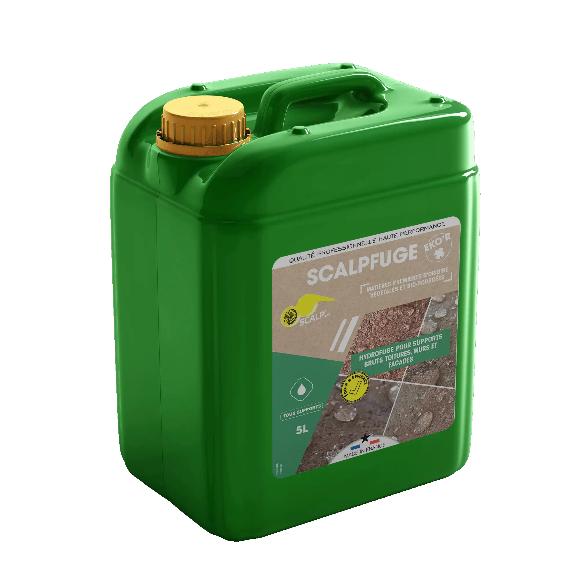 scalpfuge eko'r Waterafstotende bescherming op plantaardige basis