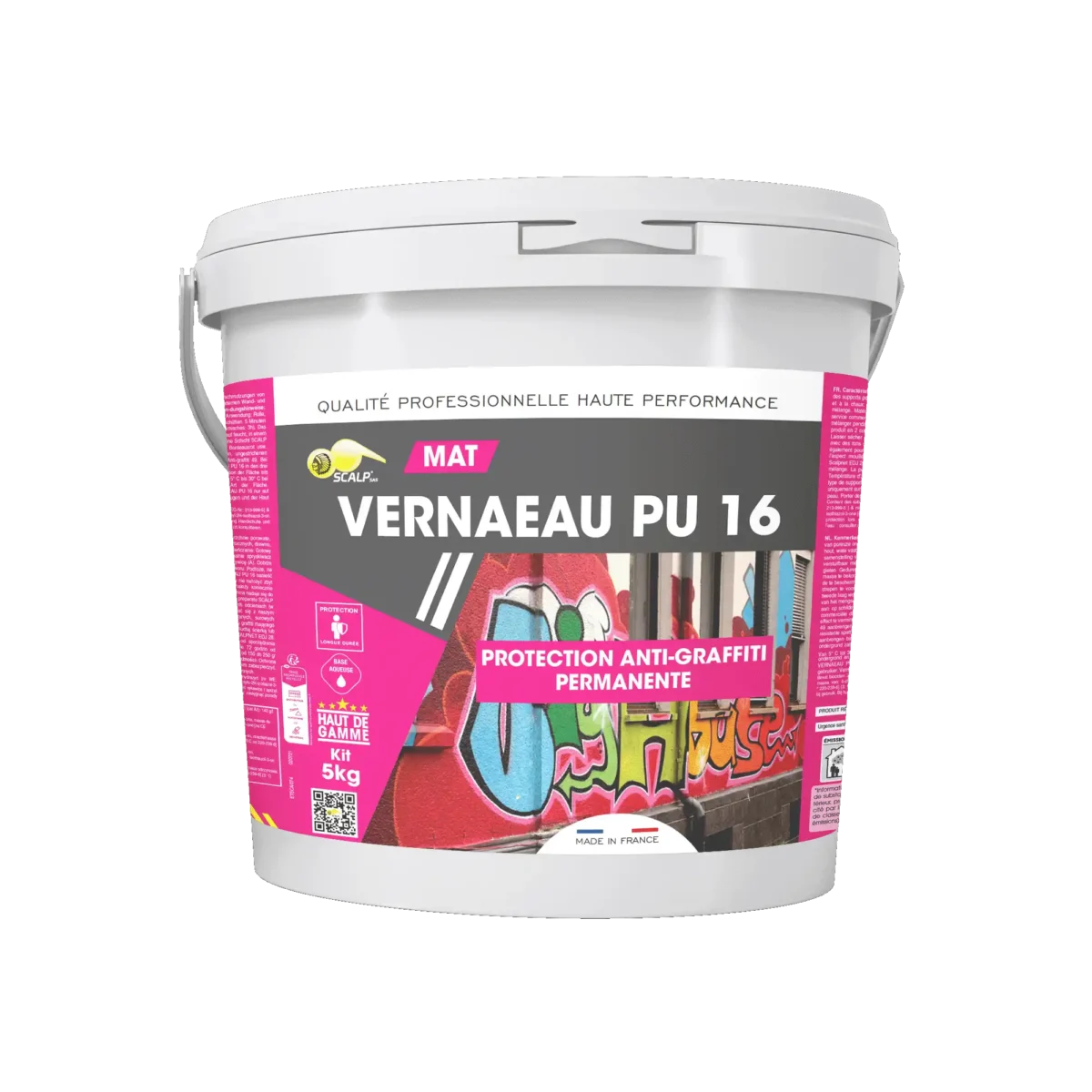 Permanente bescherming tegen graffiti