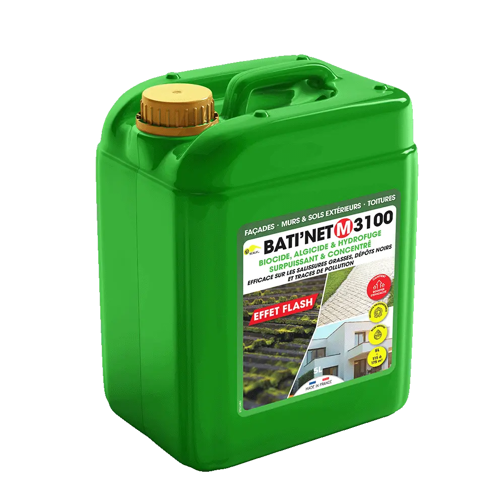 Geconcentreerd biocide met reinigende werking