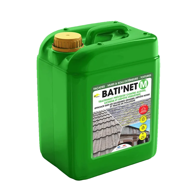 Gebruiksklaar biocide met reinigende werking