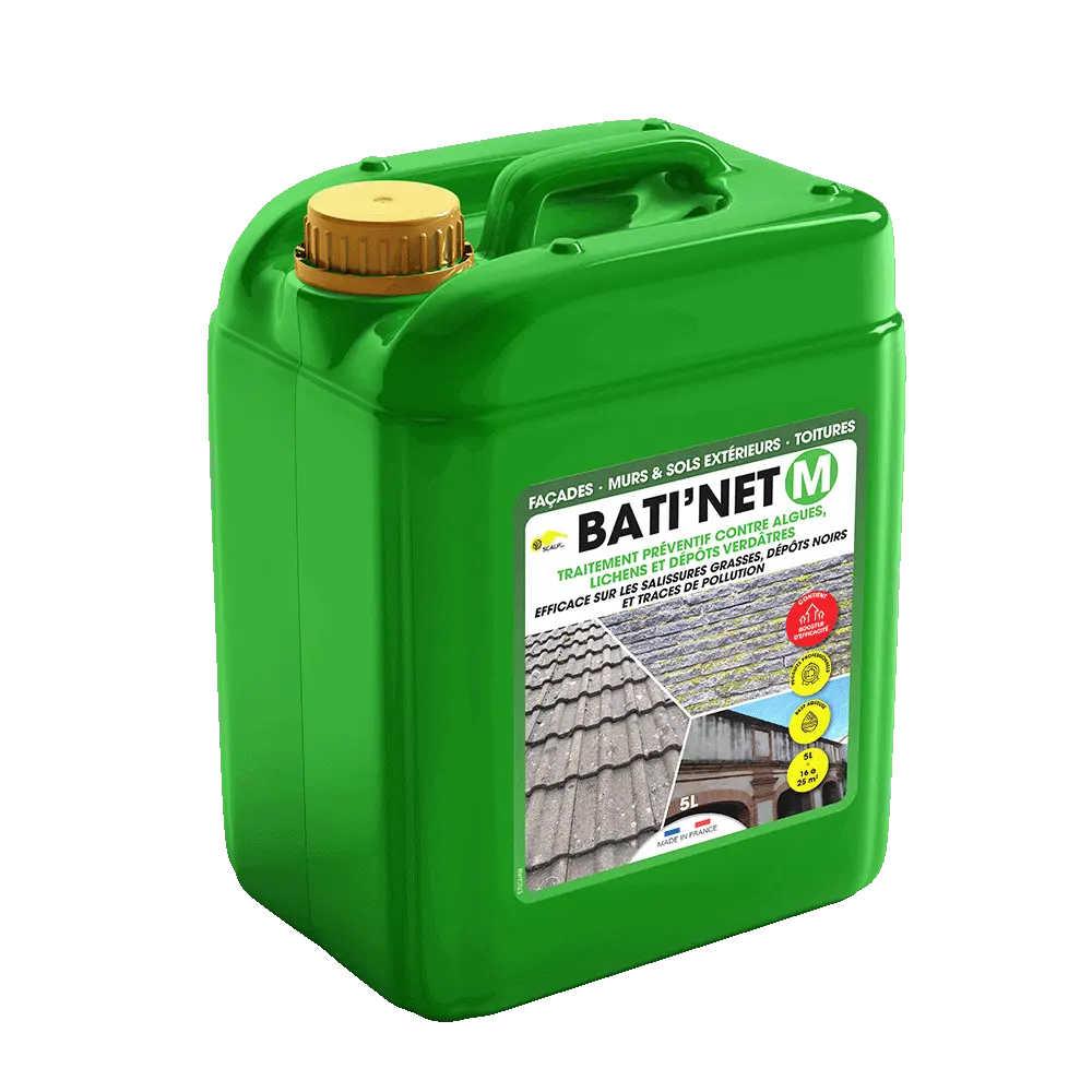 Gebruiksklaar biocide met reinigende werking