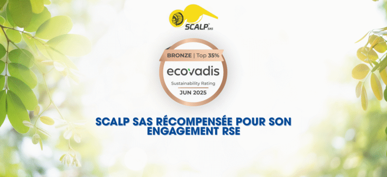 Duurzaam ondernemen: SCALP SAS behaalt EcoVadis-bronzen medaille